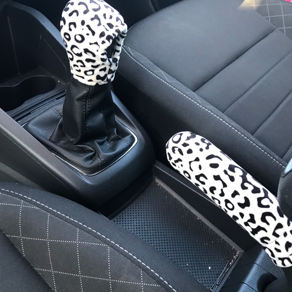 Obal na riadiacu páku Leopard Gold