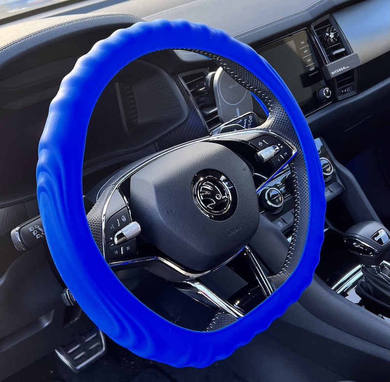 Silikónový poťah na volant GARO s vrúbkammi