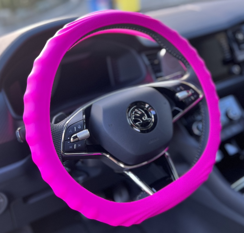 Silikónový poťah na volant GARO s vrúbkammi