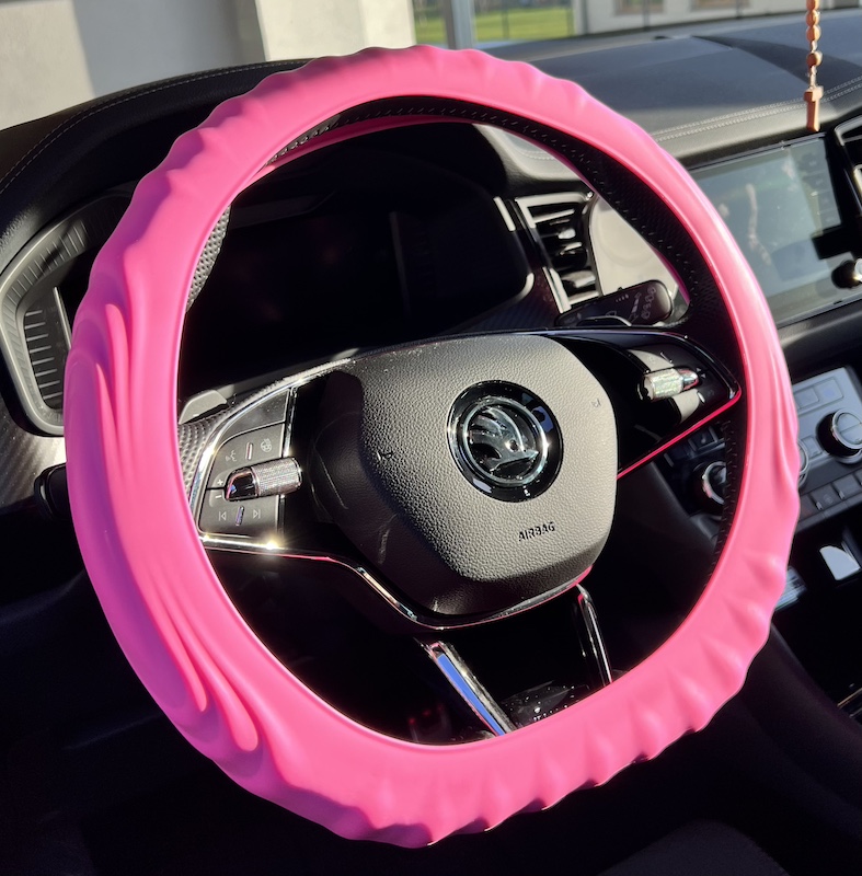 Silikónový poťah na volant GARO s vrúbkammi