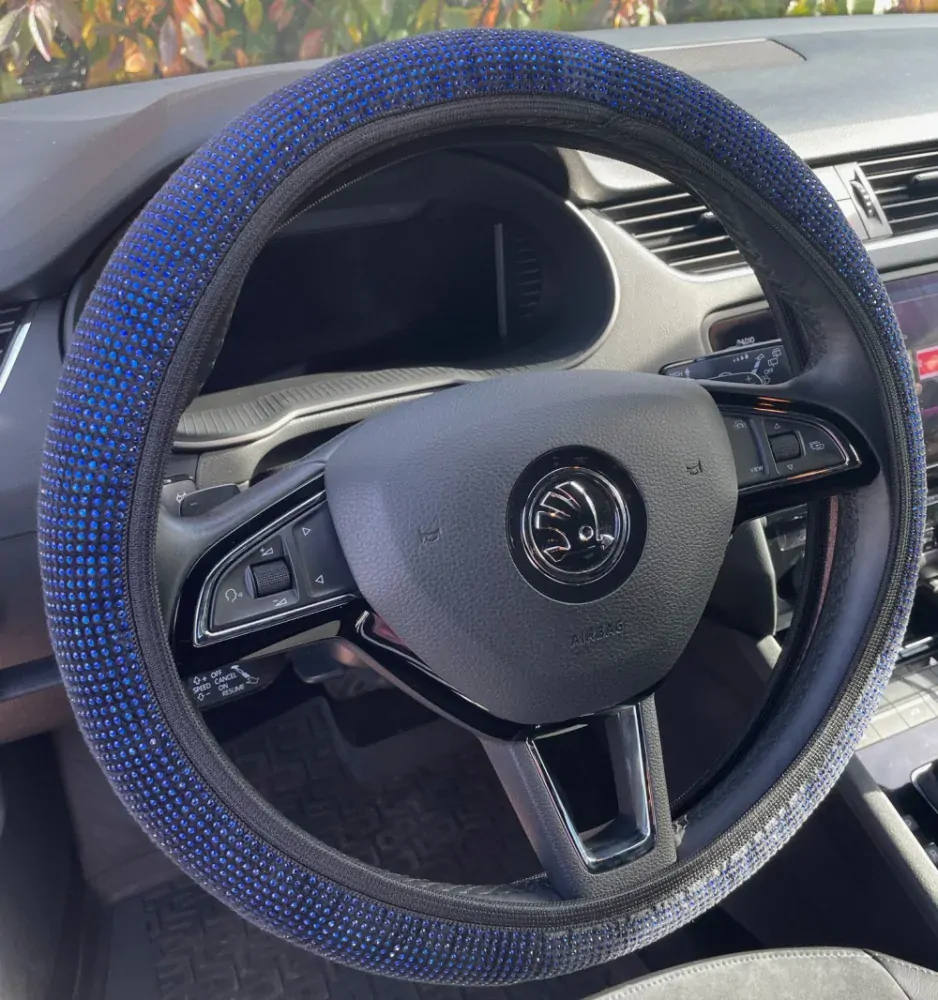 Potah volantu CrystalS Blue