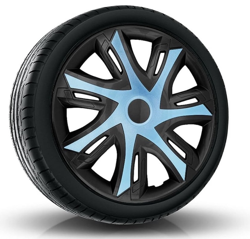 Puklice na kolesá NRM N-Power azúrová