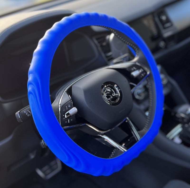 Silikónový poťah na volant GARO s vrúbkammi
