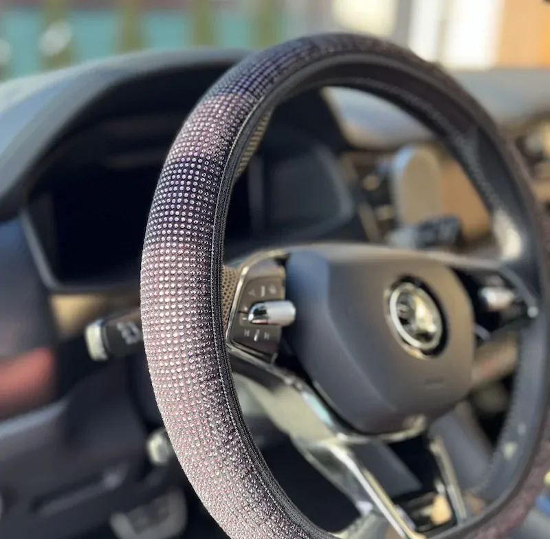 Poťah volantu CrystalS Baby Pink