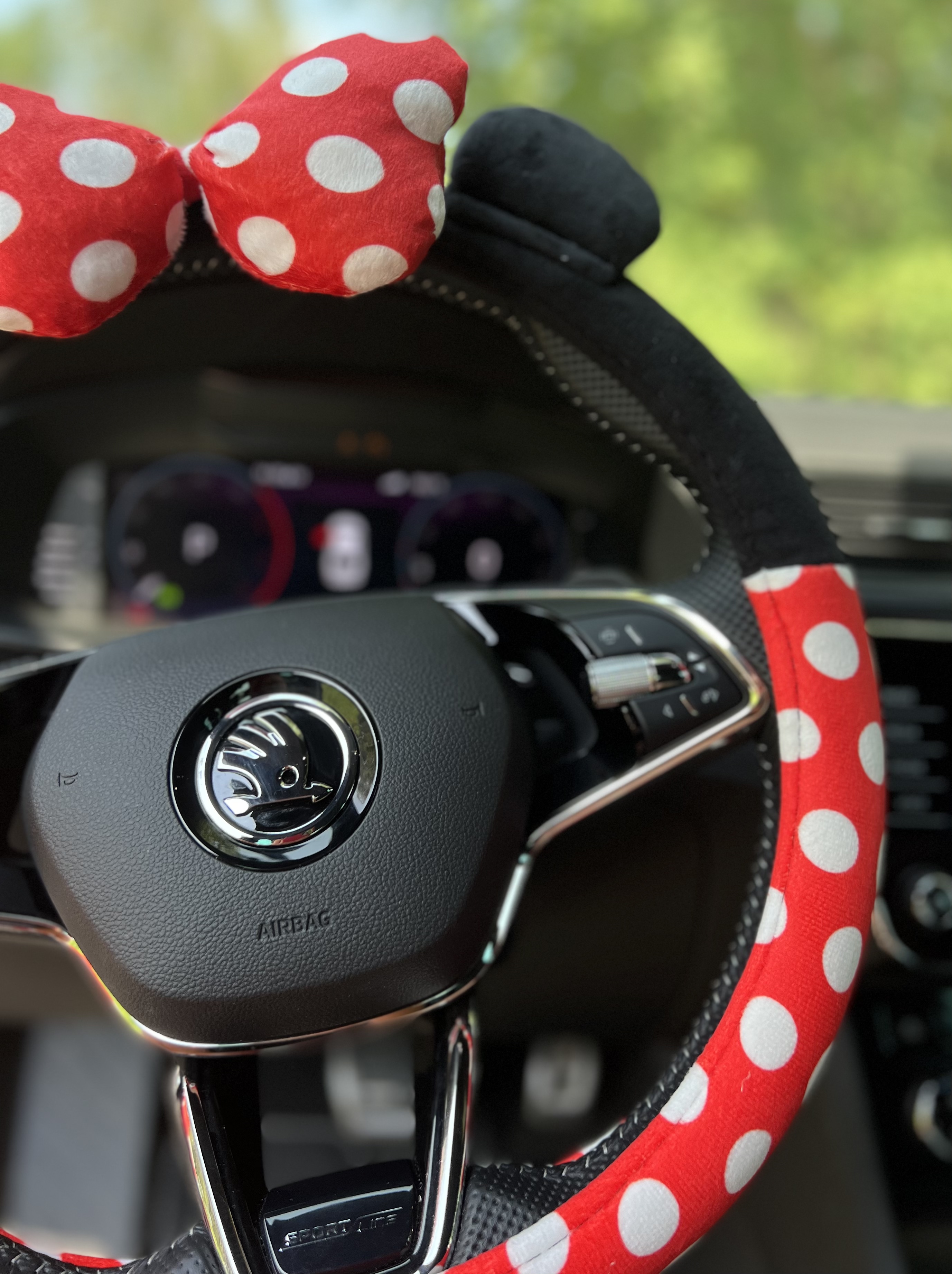 Poťah na volant Minnie Mouse