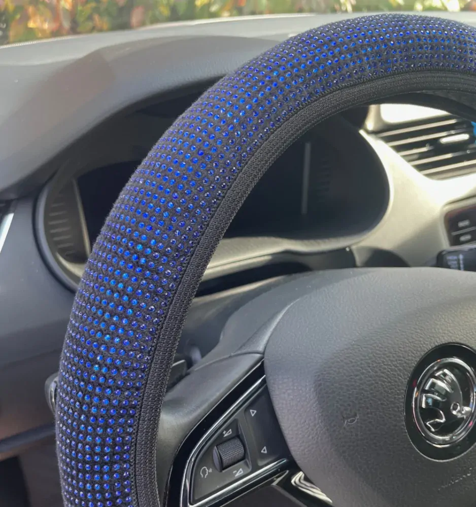 Potah volantu CrystalS Blue