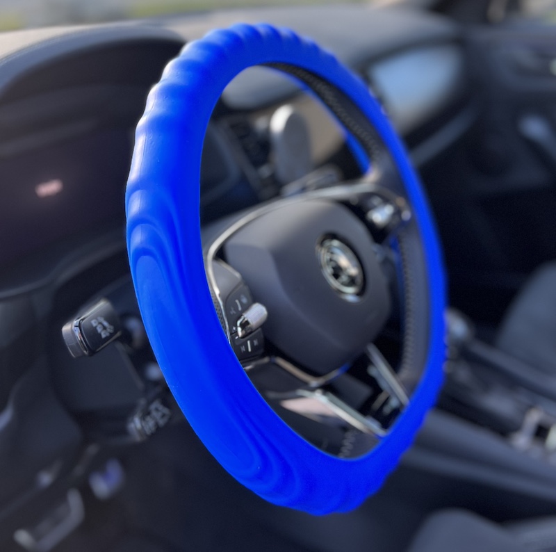 Silikónový poťah na volant GARO s vrúbkammi