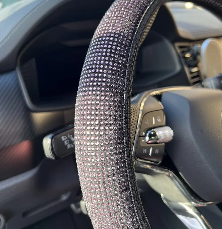 Poťah volantu CrystalS Baby Pink