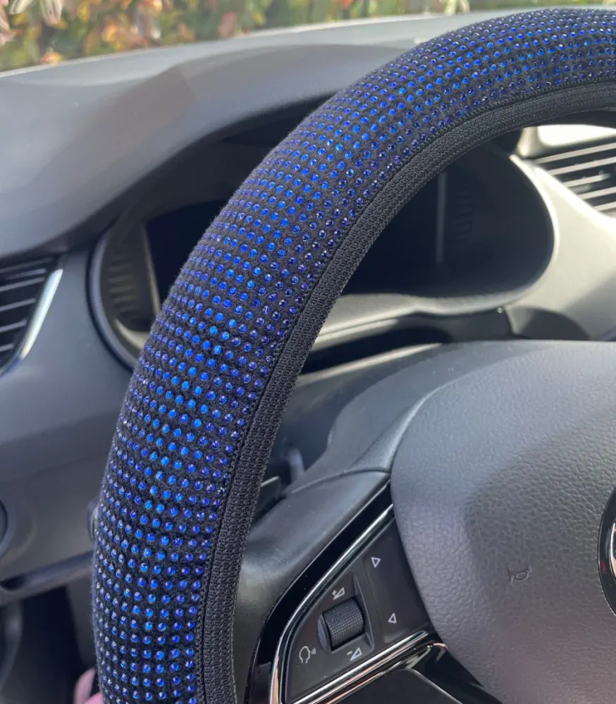 Potah volantu CrystalS Blue