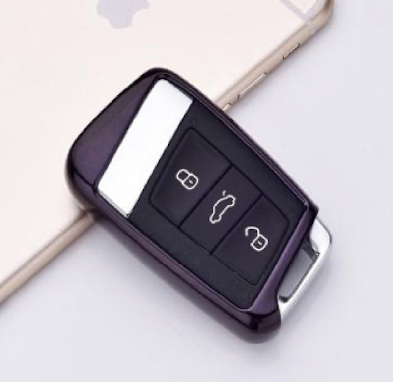 Metalický obal na kľúč Škoda III., VW, Seat