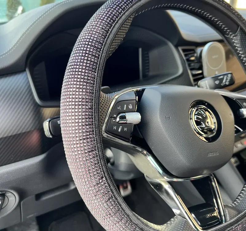 Poťah volantu CrystalS Baby Pink