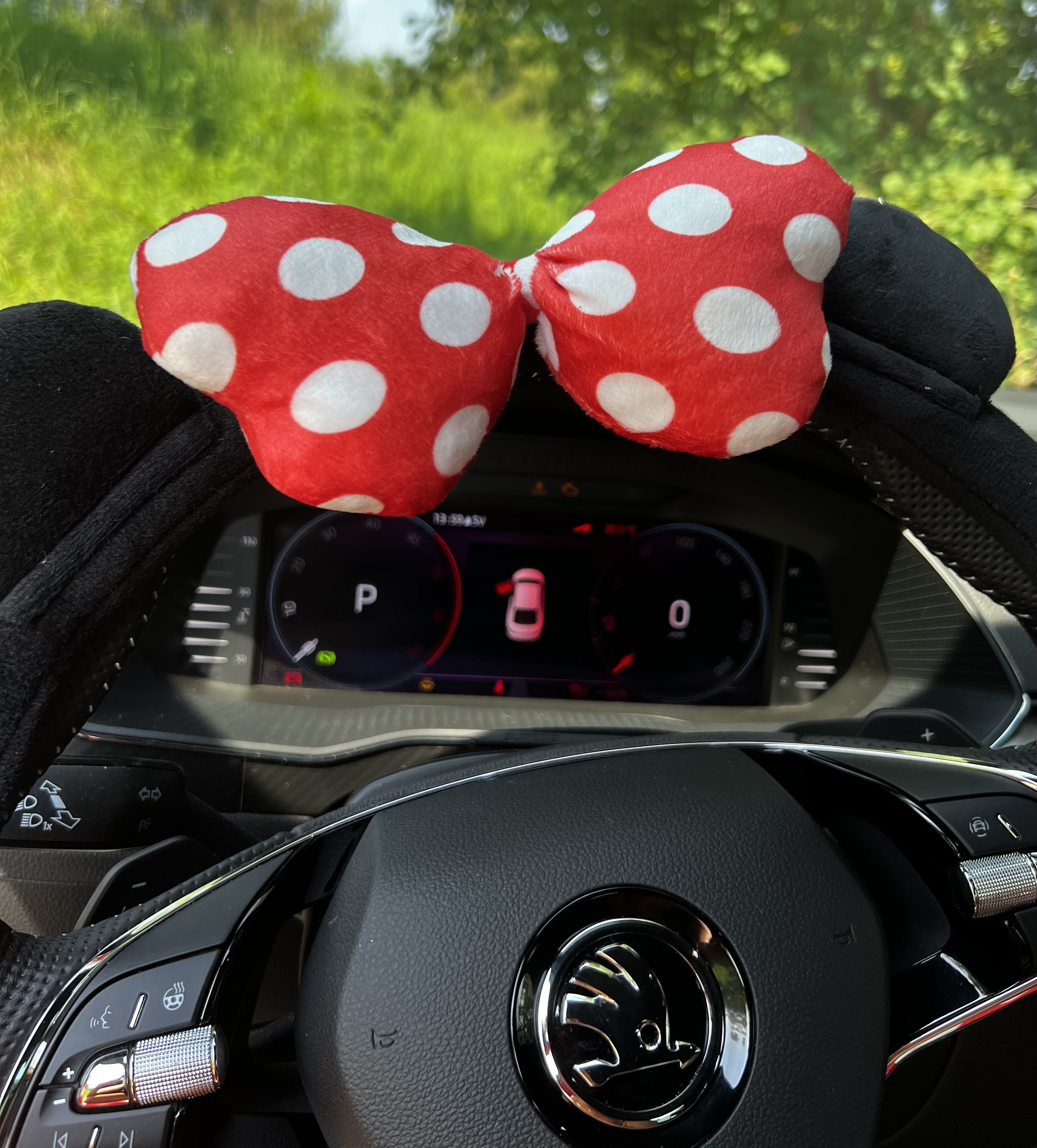 Poťah na volant Minnie Mouse