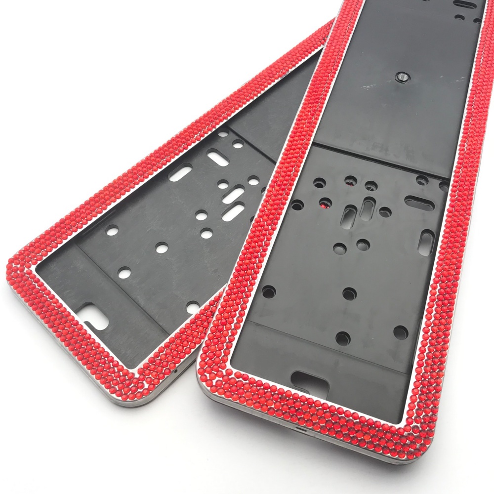 Podložka pod ŠPZ Crystal Red