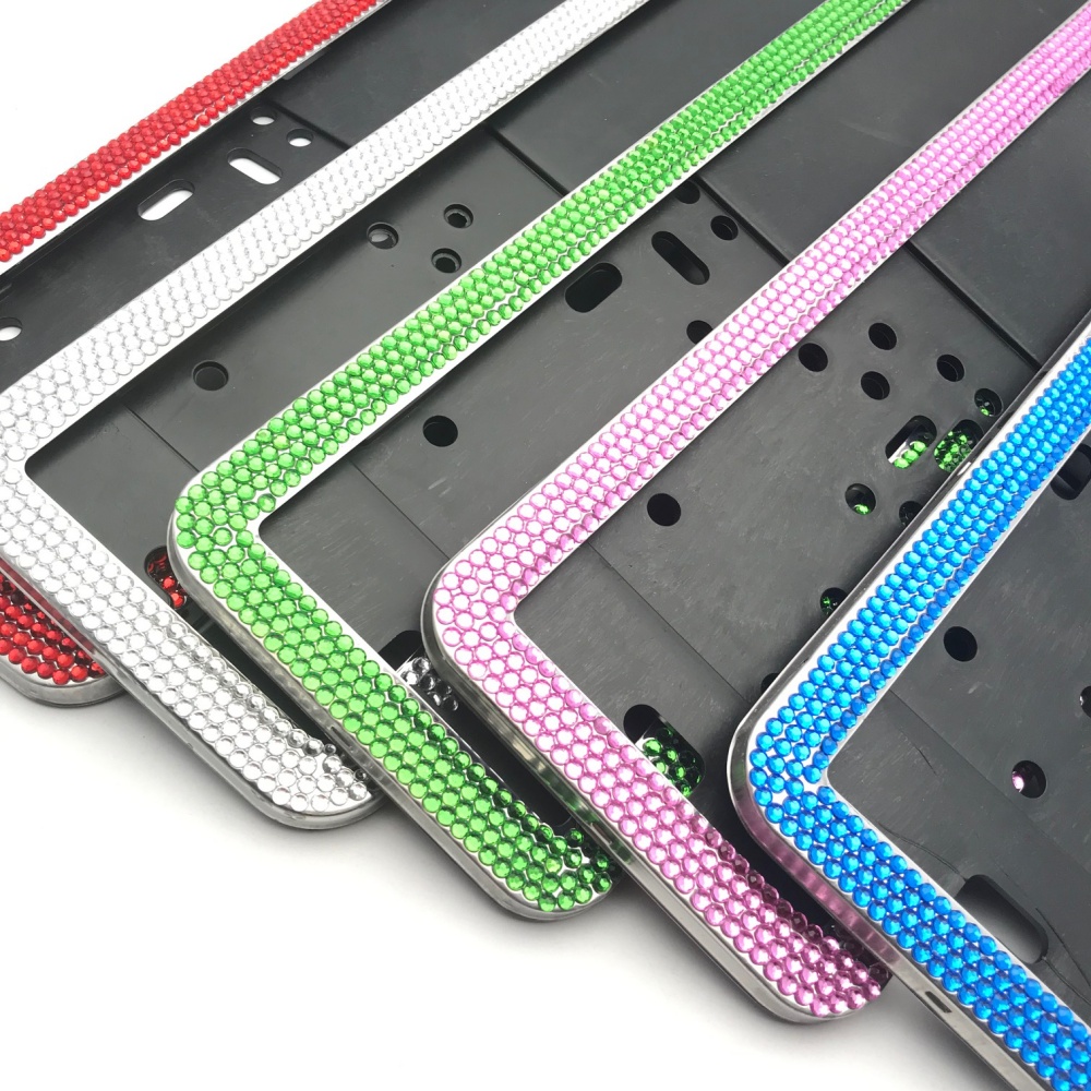 Podložka pod ŠPZ Crystal Red