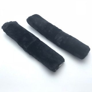 Návlek na bezpečnostný pás chlpatý BLACK